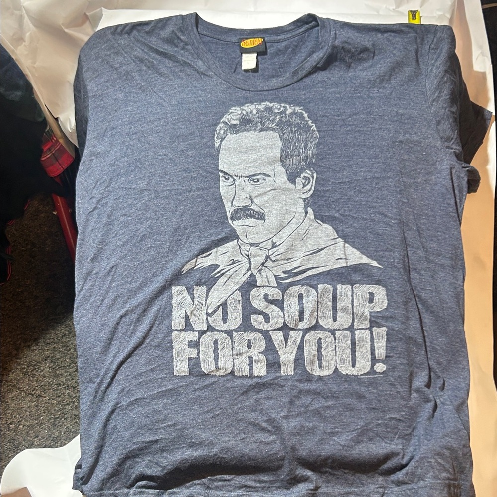 Seinfeld “No Soup For You!” Graphic Tee